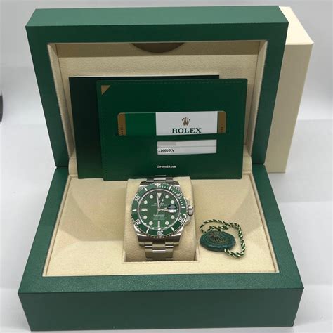 Rolex Submariner Date Hulk 2018 Full Set 